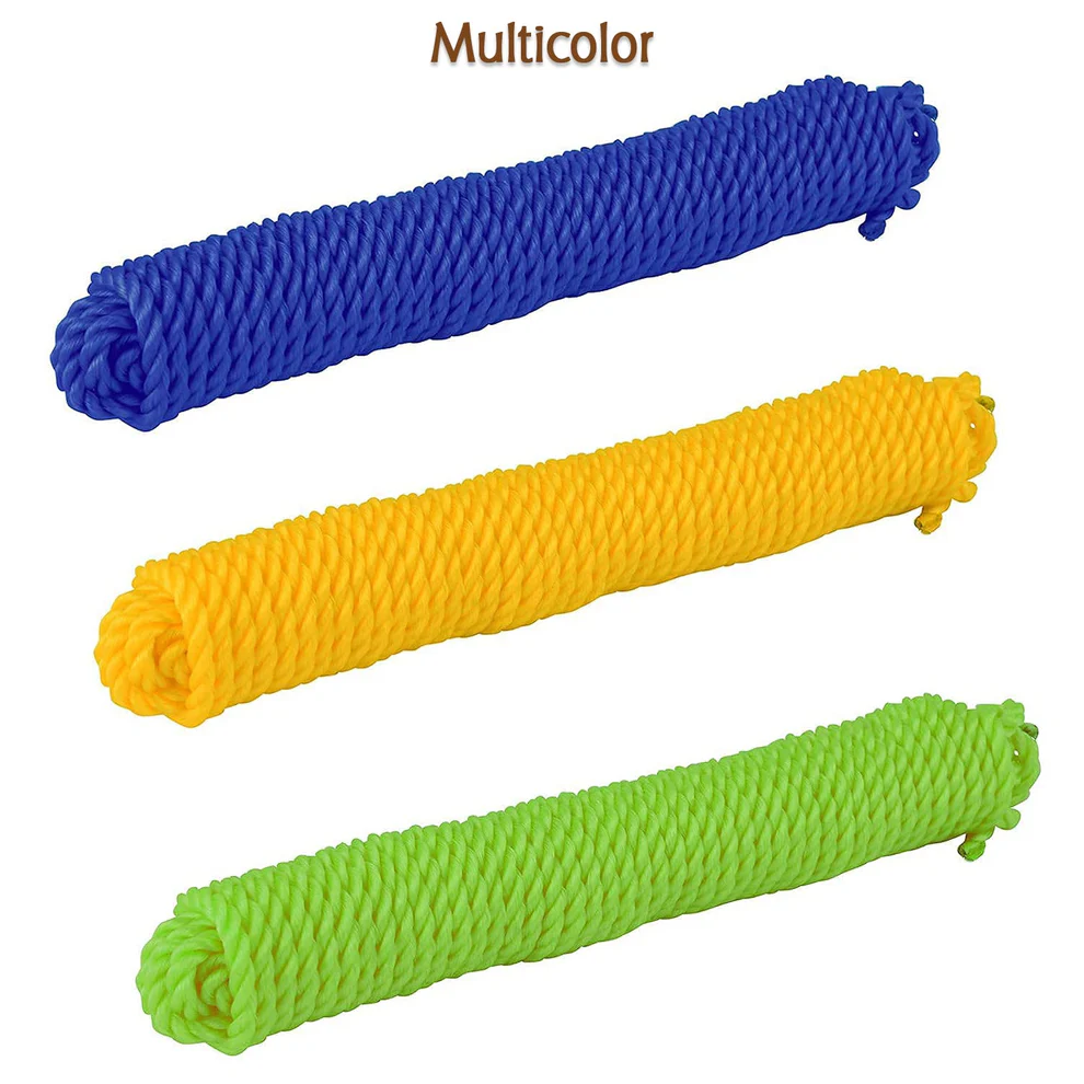 3m Heavy-Duty Laundry Drying Rope (1 Pc, Mixed Colors) - Image 3
